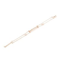 Pulsera Marcello Pane Mujer Letters in Plata Zirconia BRYL 002 G - BRYL 002 G